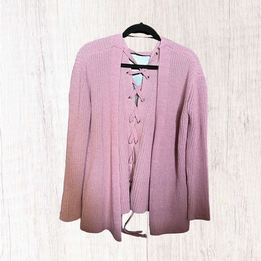 Boutique Umgee Pink Women’s Cadigan‎ Size Small